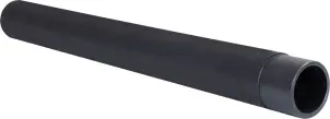 Опора пластиковая e.street.bollard.pl.600.black.ua, высота 600мм, диаметр 60мм, черная №1