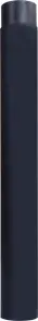 Опора пластиковая e.street.bollard.pl.600.black.ua, высота 600мм, диаметр 60мм, черная №2