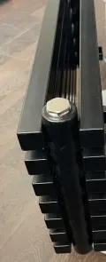 Радіатор трубчастий Quantum 2 H-405 мм, L-1300 мм Betatherm, бокове підключення №3