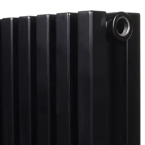 Радиатор дизайнерский Quantum 2 H-500 мм, L-1005 мм Betatherm, нижнее подключение №4