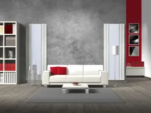 Дизайнерський радіатор Betatherm Mirror 1 H-1800 мм, L-609 мм, з дзеркалом, нижнє підключення №6