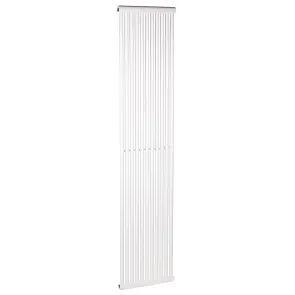 Дизайнерские радиаторы PS Style 1 H-1800 мм, L-405 мм Betatherm, белый, нижнее подключение №1