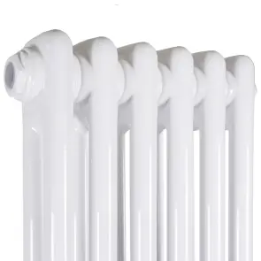 Радіатор Warm Well Column 2 1800x290 (Білий RAL 9016 Підкл.99) №3