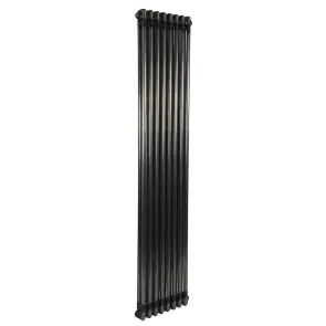 Радіатор Warm Well Column 2 1800x380 колір необробленого металу Підкл.34 №1