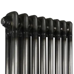 Радіатор Warm Well Column 2 1800x380 колір необробленого металу Підкл.34 №10