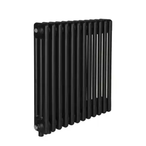 Радиатор Warm Well Column 3 575x560 (Черный RAL 9005M Подкл.низ.) №2