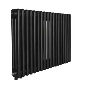 Радиатор Warm Well Column 3 575x830 (Черный RAL 9005M Подкл.низ.) №2
