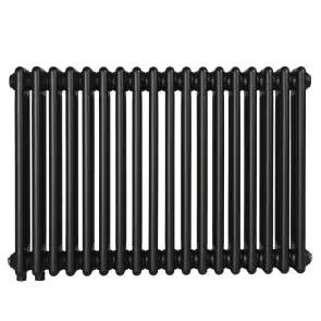 Радиатор Warm Well Column 3 575x830 (Черный RAL 9005M Подкл.низ.) №1