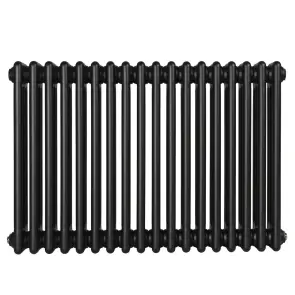Радиатор Warm Well Column 3 575x830 (Черный RAL 9005M Подкл.бок.) №1