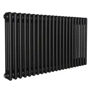 Радиатор Warm Well Column 3 575x1010 (Черный RAL 9005M Подкл. бок.) №5