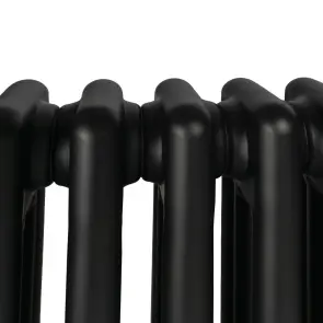 Радіатор Warm Well Column 3 575x1010 (Чорний RAL 9005M Підкл.них.) №6