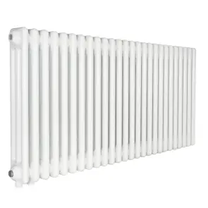 Радіатор Warm Well Column 3 575x1190 (Білий RAL 9016 Підкл.низ.) №2