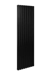 Вертикальний радіатор опалення Betatherm Blende 2 H-2000 мм, L-614 мм RAL 9005M №1