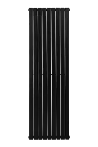 Вертикальний радіатор опалення Betatherm Blende 2 H-2000 мм, L-614 мм RAL 9005M №4