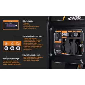 Інверторний генератор Maxpeedingrods MXR4500i №4