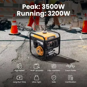 Інверторний генератор Maxpeedingrods MXR4500i №7