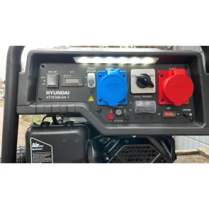 Генератор бензиновый Hyundai HY 10100LEK -T №6