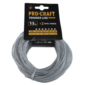 Волосінь армована спіраль Procraft 3мм 15м №1