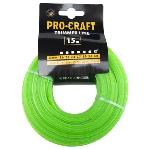 Волосінь зірка Procraft 4мм 15м №1