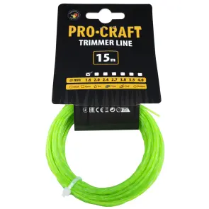 Волосінь спіраль Procraft 1.6мм 15м №1