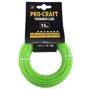 Леска спираль Procraft 2.4мм 15м №1