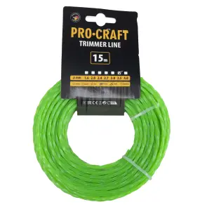 Волосінь спіраль Procraft 3.5мм 15м №1