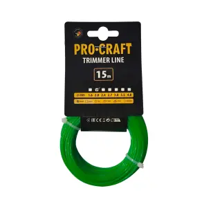 Волосінь круг Procraft 2мм 15м №1