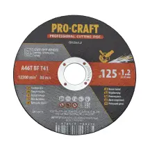Диск отрезной Procraft CD125x1.2 125 мм 1,2 мм 22,2 мм