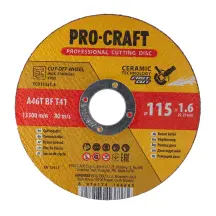 Диск відрізний керамічний Procraft YCD115x1.6 115 мм 1.6 мм 22,2 мм