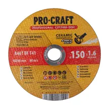 Диск отрезной керамический Procraft YCD150x1.6 150 мм 1,6 мм 22,2 мм