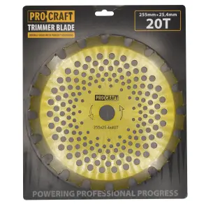 Ніж 40T победітовий двостороній золото Procraft D255*25.4 №4