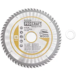 Пиляльний диск Procraft B185.60 60T (по дереву) №2