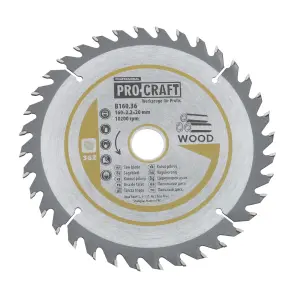 Пиляльний диск Procraft B160.36 36T (по дереву) №2