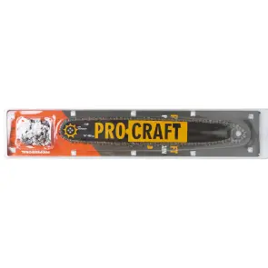 Комплект из шины и цепи Procraft CH16-3/8 (2 цепи и 1 шина) №1