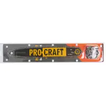 Комплект із шини та ланцюга Procraft CH16-325 (2 ланцюги та 1 шина)