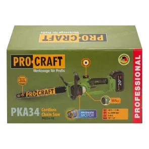 Акумуляторна пила Procraft PKA34 (без акб та зп) №12