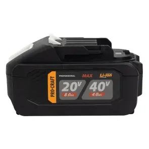 Акумуляторна батарея Procraft Battery20/40 (20В 8Аг, 40В 4Аг) №2