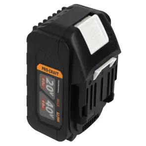 Акумуляторна батарея Procraft Battery20/40 (20В 8Аг, 40В 4Аг) №8