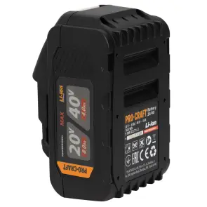 Акумуляторна батарея Procraft Battery20/40 (20В 8Аг, 40В 4Аг) №10