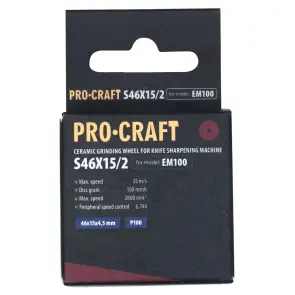Заточувальний диск Procraft S46X15/2 до EM100 №2