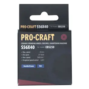 Заточувальний керамічний диск Procraft S56X40 до EBS250 №2