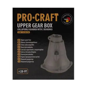 Редуктор верхний Procraft 2 подшипника 9 зубцов 28 мм №4
