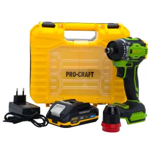 Шуруповерт Procraft PA18Pro DFR (з 1 АКБ 2Аг) №11