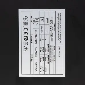 Інверторний зварювальний апарат Procraft industrial RWI240 №8