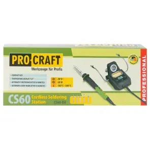Аккумуляторная паяльная станция Procraft CS60 (без акб и зп) №11
