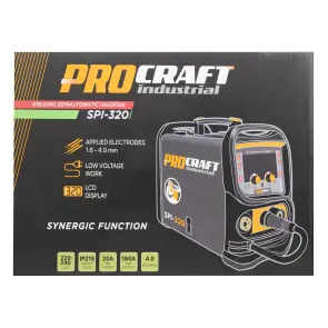 Інверторний зварювальний напівавтомат Procraft industrial SPI320 2026 №20