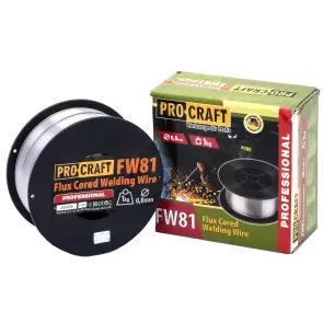 Флюсовий зварювальний дріт Procraft FW81 0.8 мм 1 кг №1