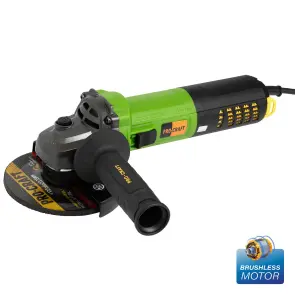 Углошлифовальная машина бесщеточная Procraft PW2450 125 мм №1