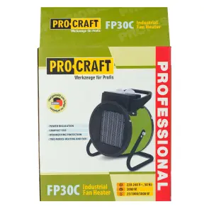 Тепловентилятор керамический Procraft FP30C №14