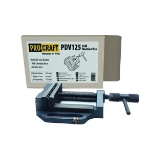 Лещата верстатні Procraft PDV125 №3